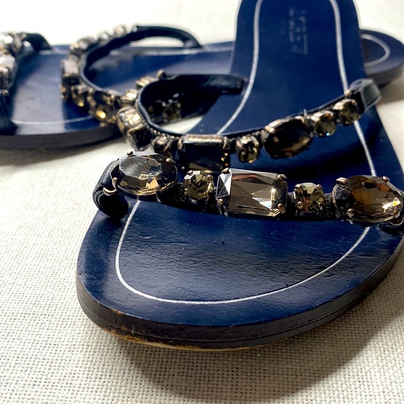 JCrew  Rhinestone Sandals - Picture 3 of 4